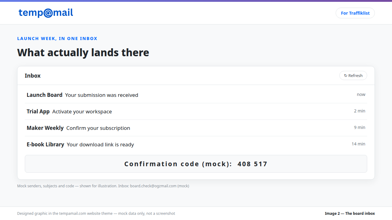 Temp Email screenshot 2
