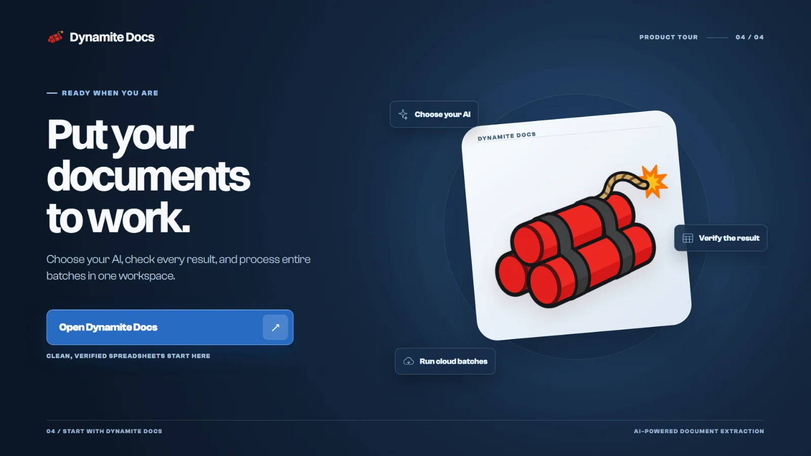 Dynamite Docs -AI Powered Document Extraction for Accounting screenshot 4