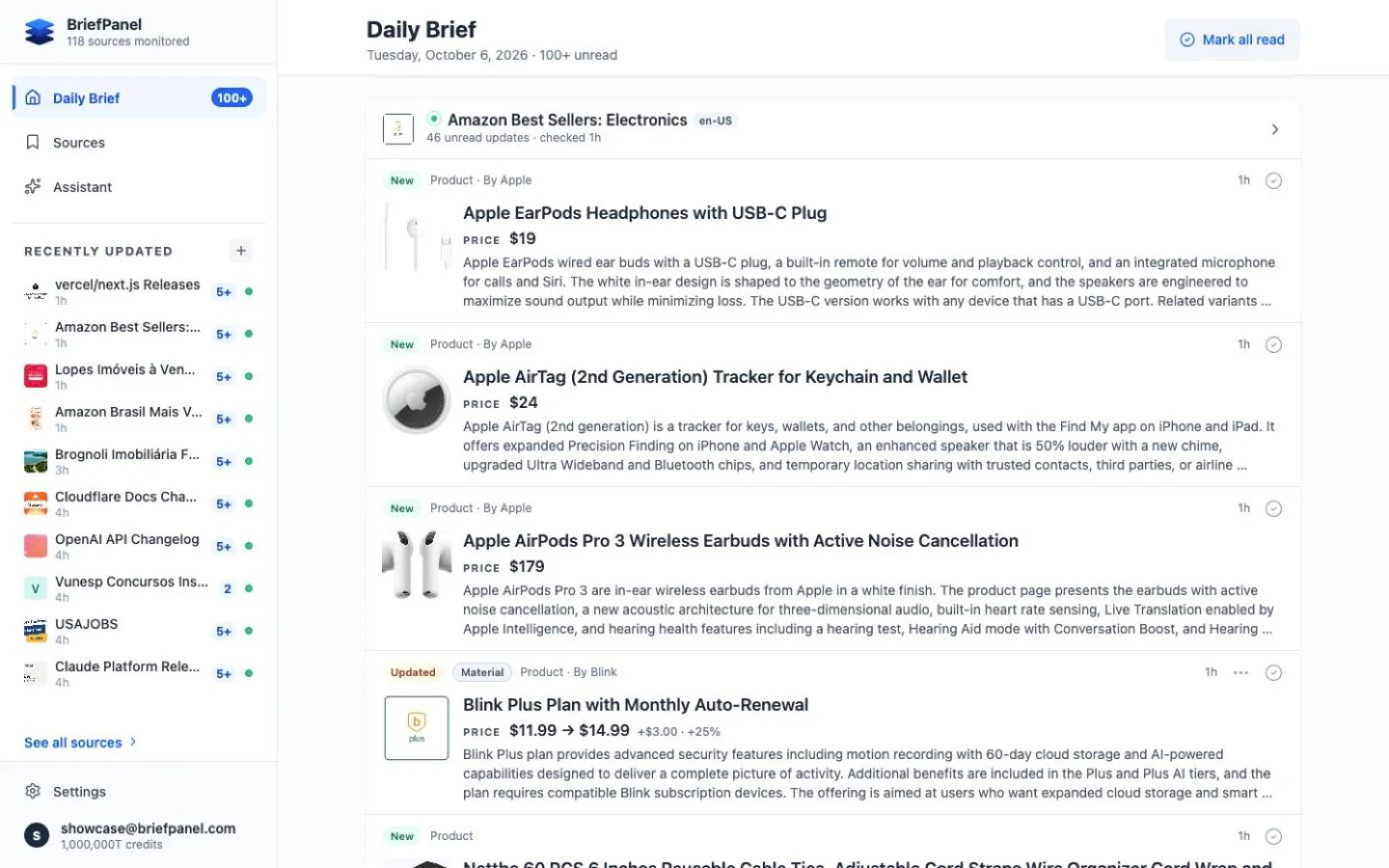 Briefpanel screenshot 1