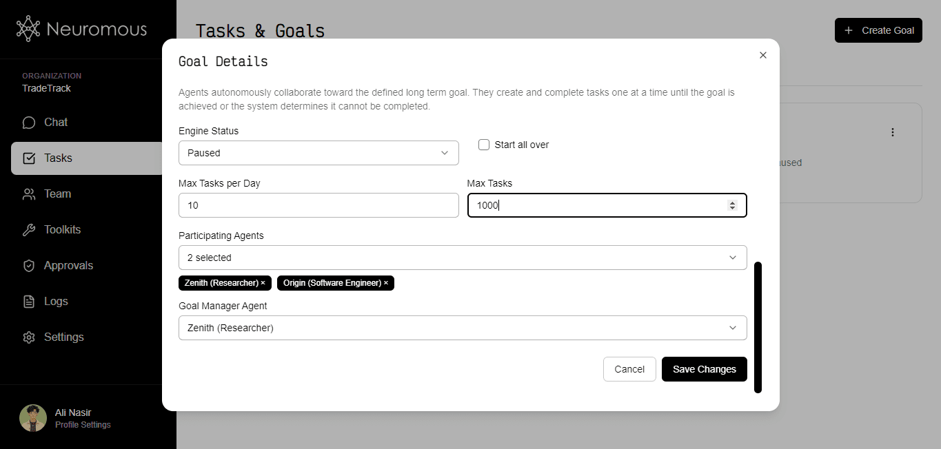 Neuromous screenshot 1