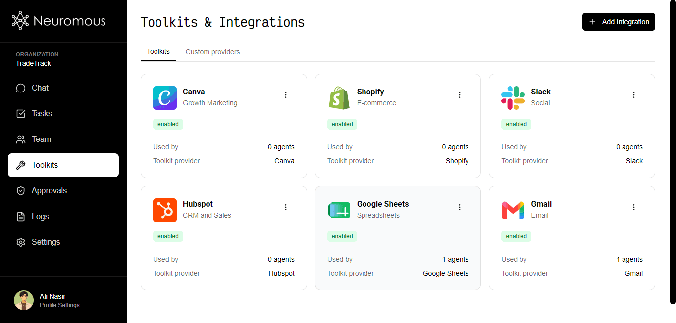 Neuromous screenshot 2