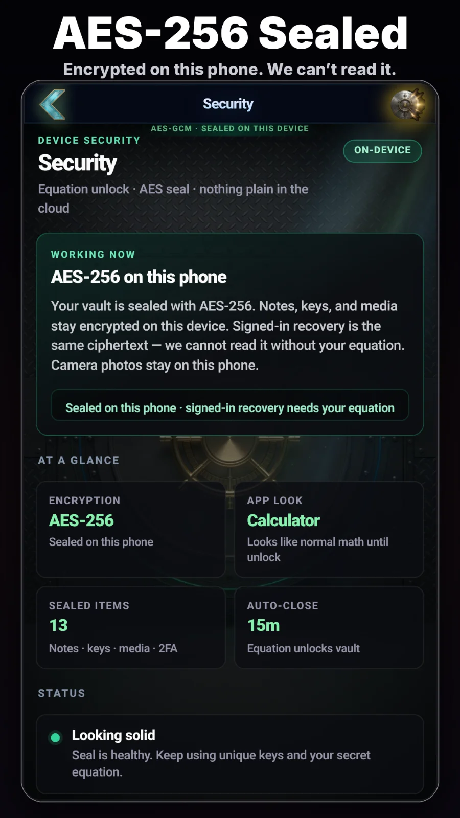 Lock It: Calculator Vault screenshot 5